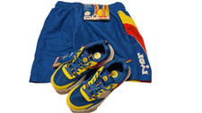 LiDL 2021 LIMITED EDITION RARE  SIZE 5 TRAINERS / PLUS SIZE SMALL SWIM SHORTS