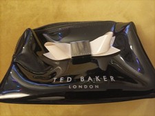 Ted Baker Black pvc cream Bow