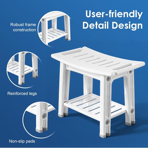 Shower stool bathroom tier - bathroom, 2-tier