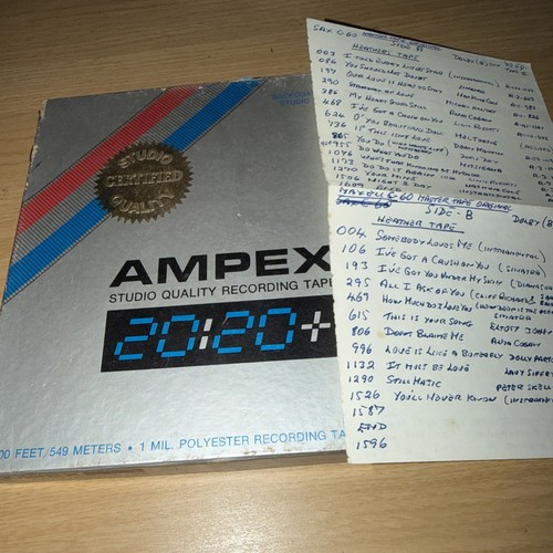 Ampex 7 reel to - , 7”