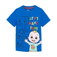 Cocomelon Boys Let�'s Have Fun! Short-Sleeved T-Shirt  NS7366