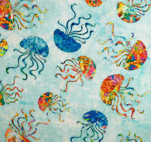 Quilting treasures ocean - treasures,