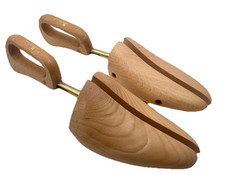 Harrods Wooden Shoe Trees Stretchers 661 Dunkelman London Size Extra Large