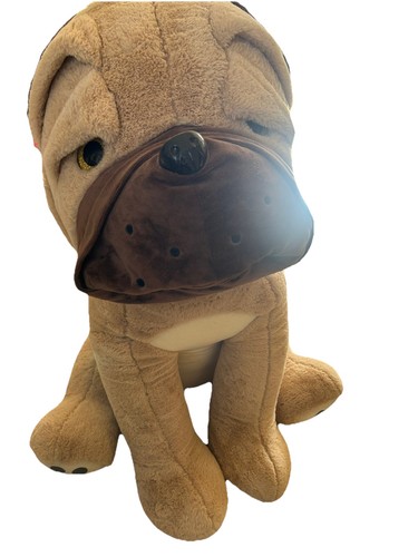 Leisure plush teddy pug dog - hb,