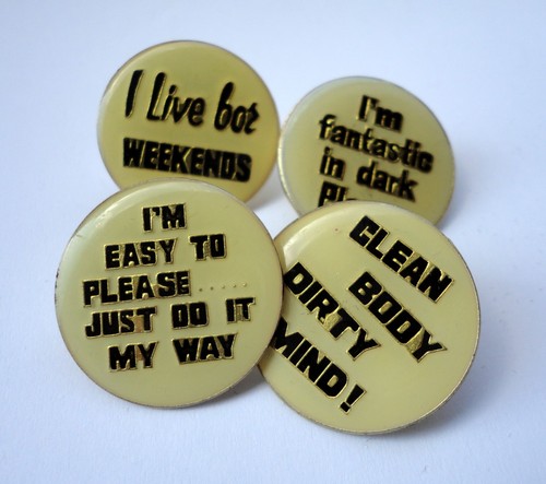 Set enamel vintage retro - set, of