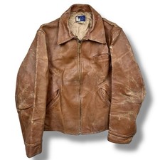 Vintage 40s Horsehide Leather