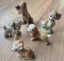 5 x Wade Disney Figures -