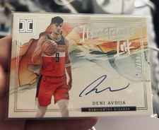 Dani Avdija /99 Auto Impeccable Illustrious Ink ONCARD 22-23 Panini NBA WARRIORS