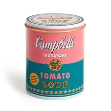 Andy Warhol Soup Can Crayons +