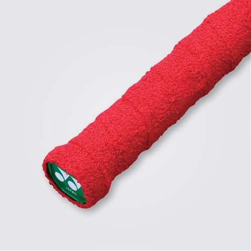 Red towel towelling grip - red,