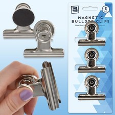 MAGNETIC BULLDOG CLIPS 3x