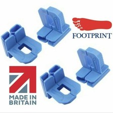 4 x FOOTPRINT Builders Brickies Bricklayers Line Corner Blocks - setting out