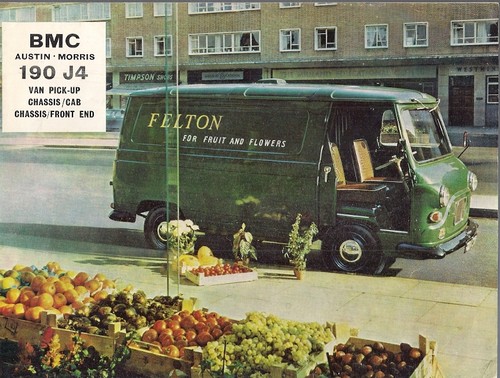 Bmc austin morris 1967 - j4, 1967-1968