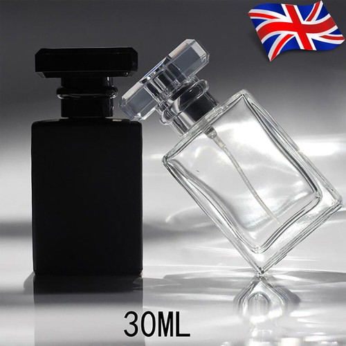 Empty glass perfume aftershave - empty,