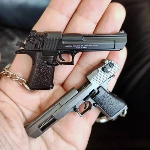 Mini desert eagle pistol - desert,