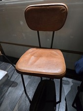 6 Rockett St George leather Dining chairs