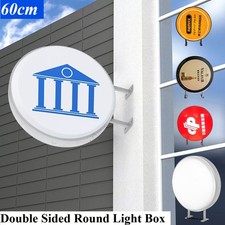 Double Sided Round Illuminated