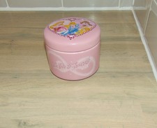 Disney - Princess - We Love To Sparkle - Pink Ceramic Trinket Box - VGC