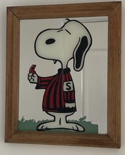 Peanuts Snoopy Mirror 7x9" -