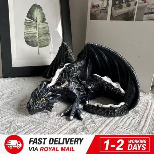 Garden mini dragon statue - garden,