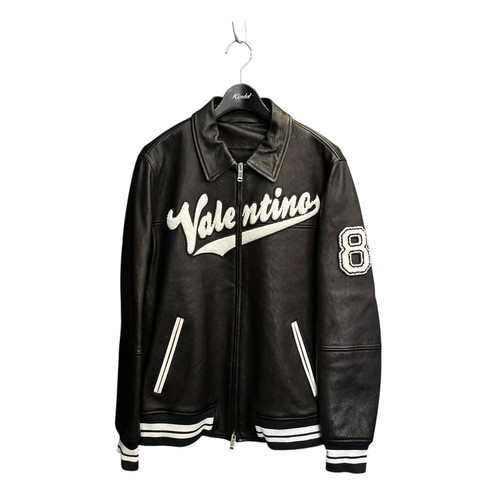 Valentino leather jacket men - valentino,