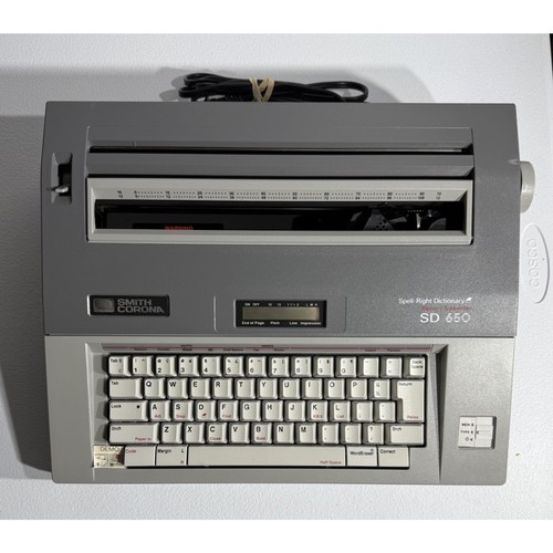 Smith corona 650 electric - sd,