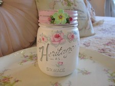 Shabby Chic Style Hand Painted