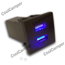 VW T5 Transporter Dual USB