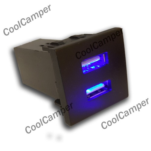 Transporter dual usb - vw,