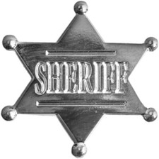 Sheriff Police Officer Silver