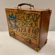 The Scurvy Dog Tattoo Parlor Vintage Tattoo Machine Box