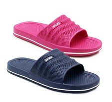 Womens Sliders EVA Slippers Poolslide Ladies Lightweight Shower Beach Flip Flops