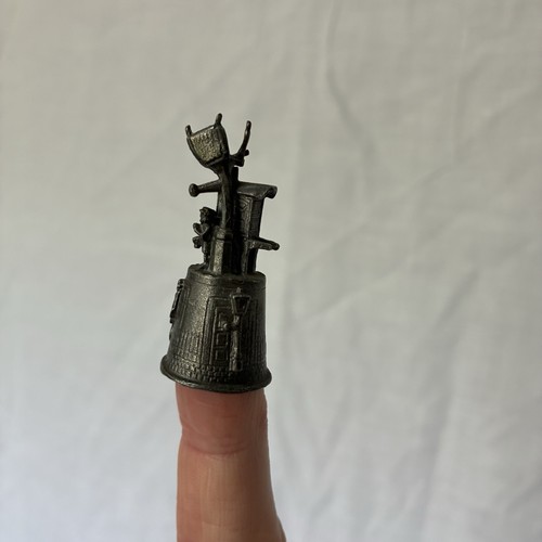 Vintage pewter metal - vintage,