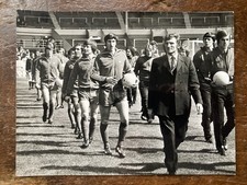 1976 Scarborough FC vs Stafford Rangers FA Trophy Final Wembley Press Photo.