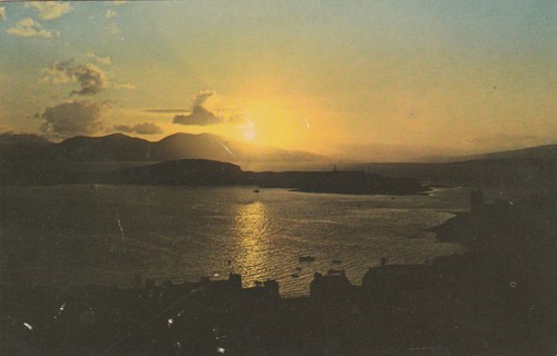 Colourmaster sunset over oban - colourmaster,