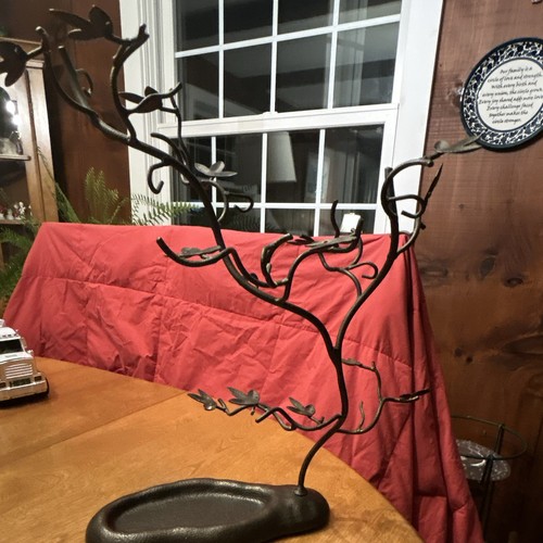 Tree jewelry stand bronzmetal - tree,