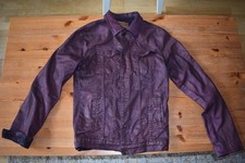 Zara Purple Mens Denim Jacket