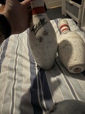 Vintage Bowling Ten Pin Skittle Well Worn - Man Cave Display