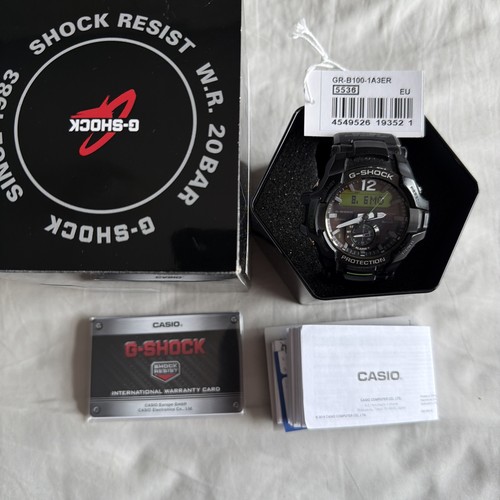 Casio shock b100 - g-shock, gr-b100
