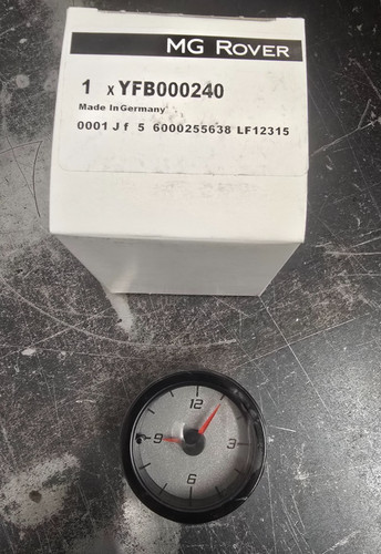 Genuine rover clock - genuine,