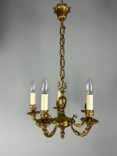 French gilded bronze light - 5,