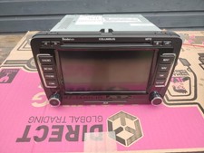 Skoda Columbus sat nav head unit 3T0035680 E Octavia Superb Navigation RNS 510