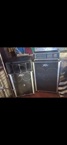 Peavey bass amp complete - amp, stack