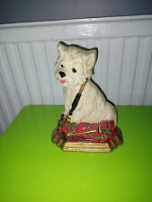 The Leonardo Collection England Cast Iron Scottie Dog with Bagpipes Door Stop 