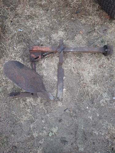 Old vintage plough for - for, walk