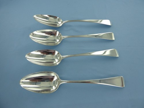 Antique set six - of, sterling