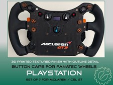 Outlined Fanatec Button Caps -