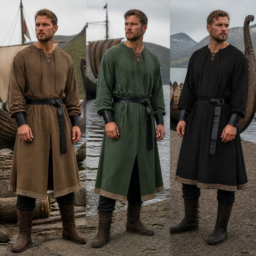 Men medieval viking - men, tunic