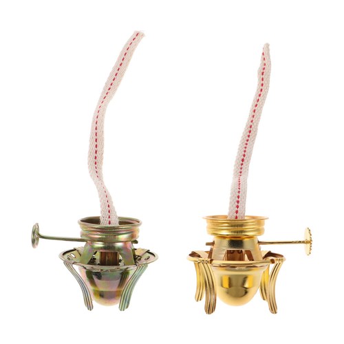 2pcs oil lamp burner antique - 2pcs,