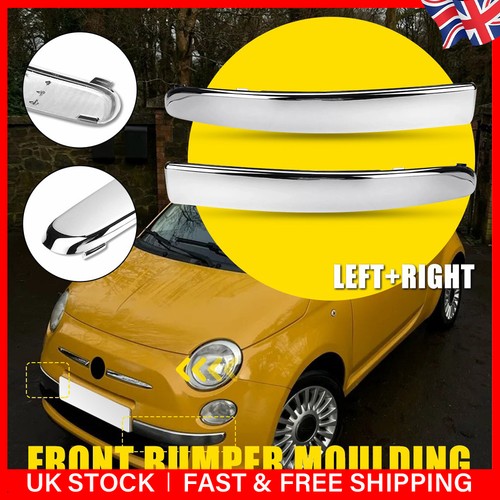Pair chrome front - pair, bumper